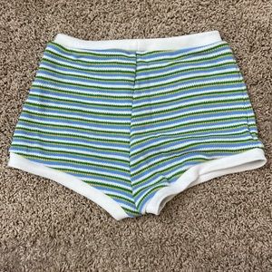 Zara knit shorts